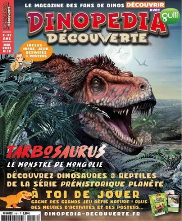 Dinopédia Découverte N°18 – Mai 2023  [Magazines]