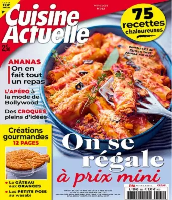 Cuisine Actuelle N°362 – Mars 2021  [Magazines]