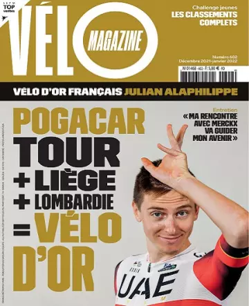 Vélo Magazine N°602 – Décembre 2021-Janvier 2022  [Magazines]