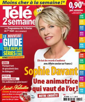 Télé 2 Semaines - 16 Février 2019  [Magazines]