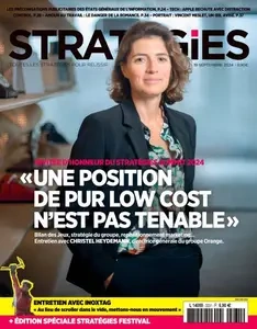 Stratégies - 19 Septembre 2024  [Magazines]