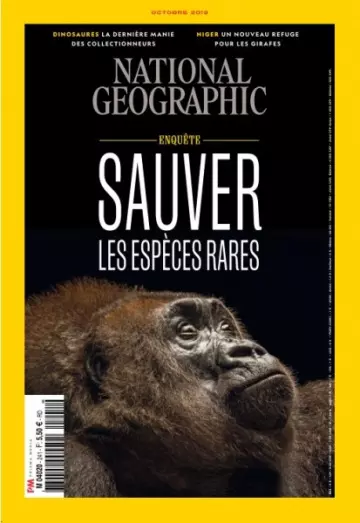 National Geographic France - Octobre 2019  [Magazines]