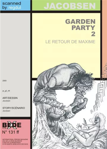 Le jardin des Perversions - 2. Le retour de Maxime  [Adultes]