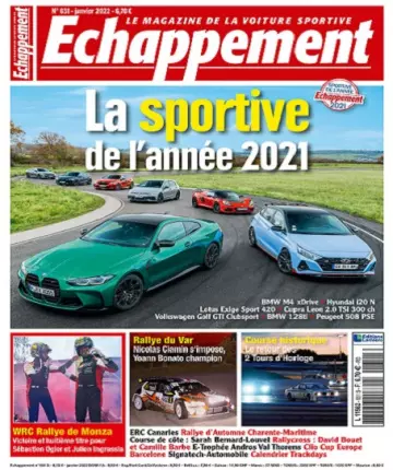 Échappement N°651 – Janvier 2022  [Magazines]