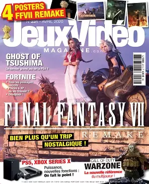 Jeux Vidéo Magazine N°231 – Avril 2020  [Magazines]