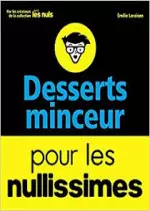 Desserts minceur pour les nullissimes  [Livres]