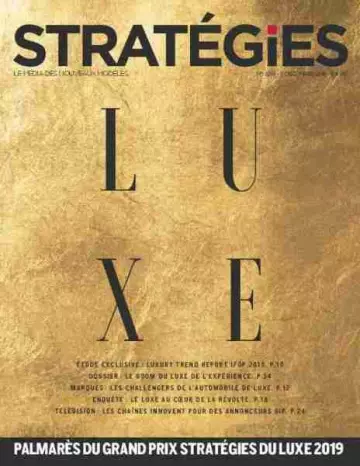 Stratégies - 5 Décembre 2019  [Magazines]