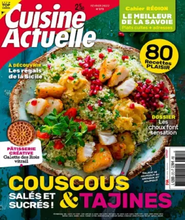 Cuisine Actuelle N°373 – Février 2022  [Magazines]