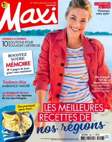 Maxi N°1696 Du 29 Avril 2019  [Magazines]