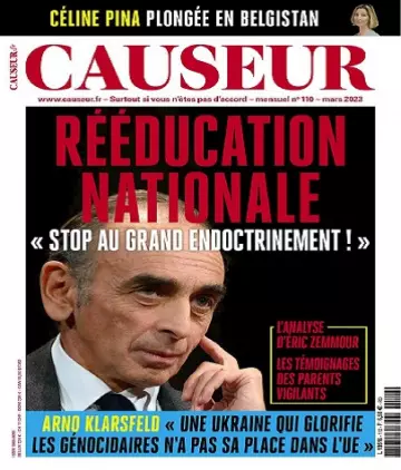 Causeur N°110 – Mars 2023  [Magazines]