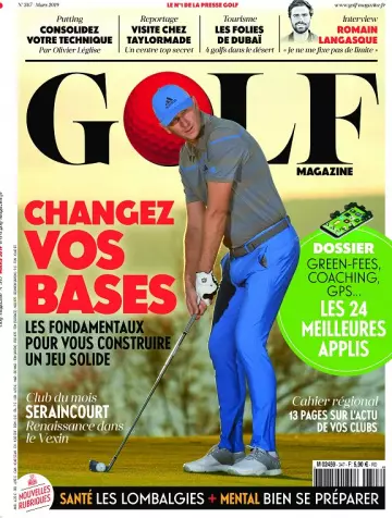 Golf Magazine N°347 – Mars 2019  [Magazines]