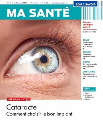 Bon à Savoir Ma Santé N°4 – Juillet-Août 2021  [Magazines]