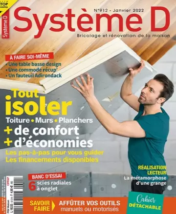 Système D N°912 – Janvier 2022  [Magazines]