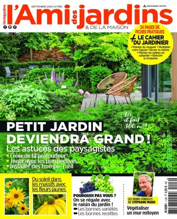 L’Ami Des Jardins et De La Maison N°1106 – Septembre 2019  [Magazines]