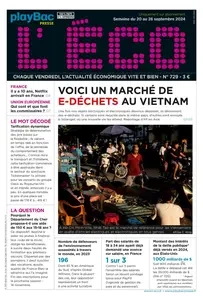 L'ÉCO N.729 - 20 Septembre 2024  [Journaux]