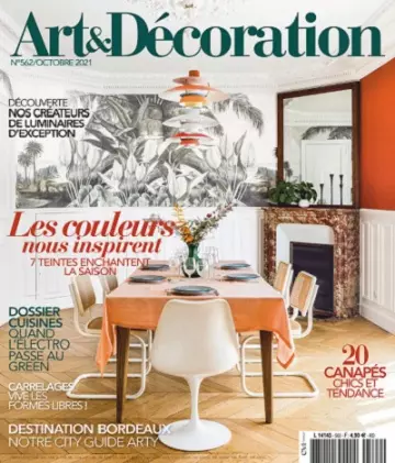 Art et Décoration N°562 – Octobre 2021  [Magazines]