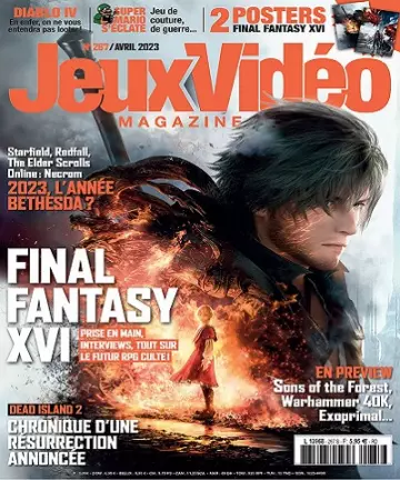 Jeux Vidéo Magazine N°267 – Avril 2023  [Magazines]