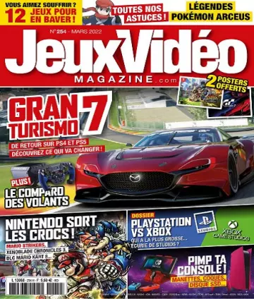 Jeux Vidéo Magazine N°254 – Mars 2022  [Magazines]