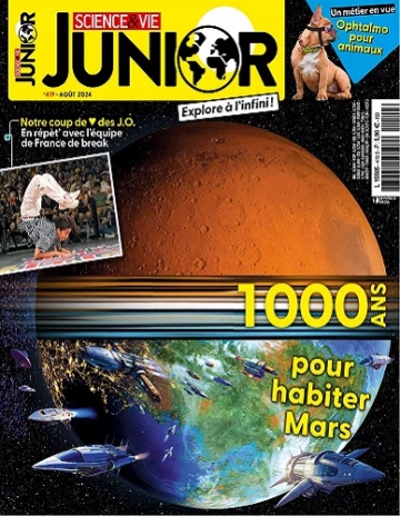 Science et Vie Junior N°419 – Août 2024  [Magazines]