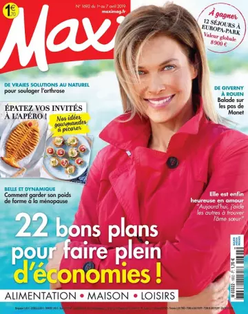 Maxi N°1692 Du 1er au 7 Avril 2019  [Magazines]