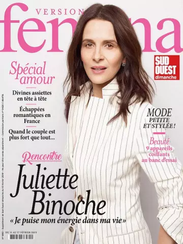 Version Femina N°880 Du 11 Février 2019  [Magazines]