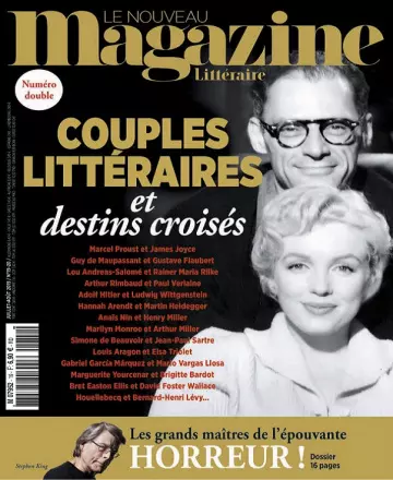 Le Nouveau Magazine Littéraire N°19 – Juillet-Août 2019  [Magazines]