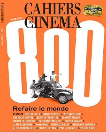 Cahiers Du Cinéma N°800 – Juillet-Août 2023  [Magazines]