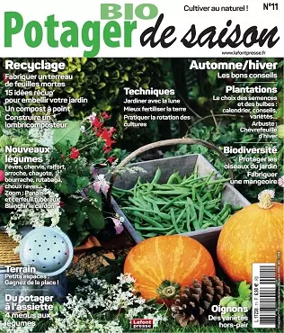 Potager Bio De Saison N°11 – Octobre-Décembre 2020  [Magazines]