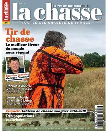 La Revue Nationale De La Chasse N°861 – Juin 2019  [Magazines]