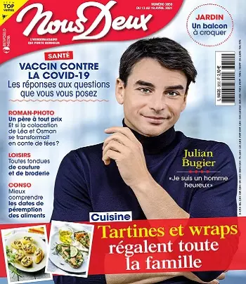 Nous Deux N°3850 Du 13 au 19 Avril 2021  [Magazines]