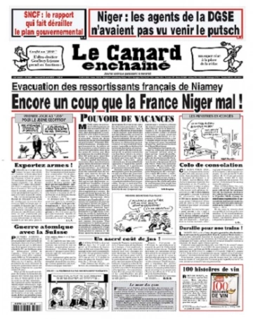 Le Canard Enchaîné N°5360 Du 2 Août 2023  [Journaux]