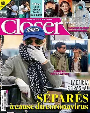 Closer N°771 Du 20 au 26 Mars 2020  [Magazines]