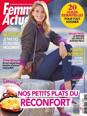 Femme Actuelle N°1794 Du 11 au 17 Février 2019  [Magazines]