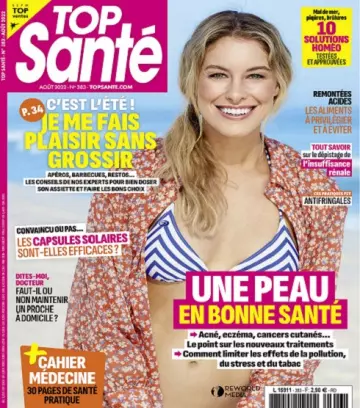 Top Santé N°383 – Août 2022  [Magazines]