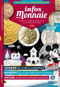 Infos Monnaie N.90 - Janvier-Février-Mars 2024  [Magazines]