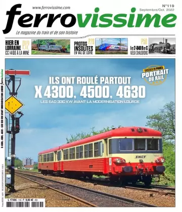 Ferrovissime N°119 – Septembre-Octobre 2022  [Magazines]