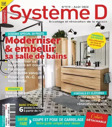 Système D N°919 – Août 2022  [Magazines]