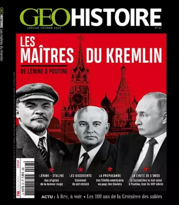 Geo Histoire N°67 – Janvier-Février 2023  [Magazines]