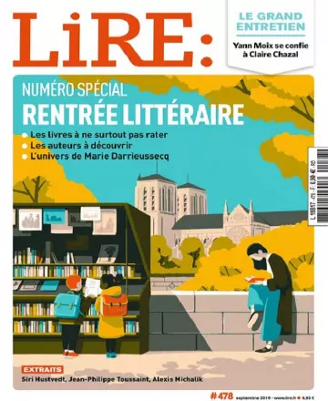 Lire N°478 – Septembre 2019  [Magazines]