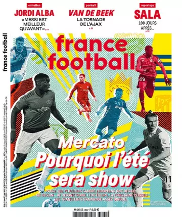 France Football N°3807 Du 7 Mai 2019  [Magazines]