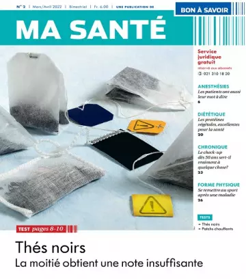 Bon à Savoir Ma Santé N°2 – Mars-Avril 2022  [Magazines]