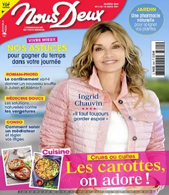 Nous Deux N°3845 Du 9 au 15 Mars 2021  [Magazines]