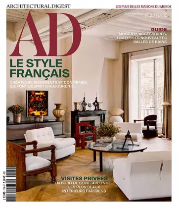 AD Architectural Digest N°174 – Septembre-Octobre 2022  [Magazines]