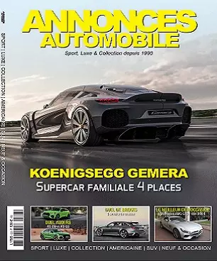 Annonces Automobile N°323 – Avril 2020  [Magazines]