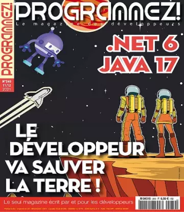 Programmez N°249 – Novembre-Décembre 2021  [Magazines]