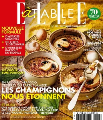 Elle à Table N°138 – Septembre-Octobre 2021  [Magazines]