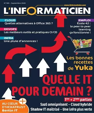 L’Informaticien N°189 – Septembre 2020  [Magazines]