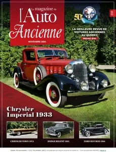 L’Auto Ancienne - Novembre 2024  [Magazines]