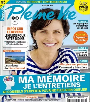 Pleine Vie N°419 – Mai 2021  [Magazines]