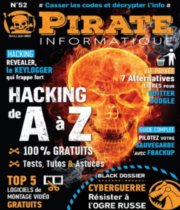 Pirate Informatique N°52 – Avril-Juin 2022  [Magazines]